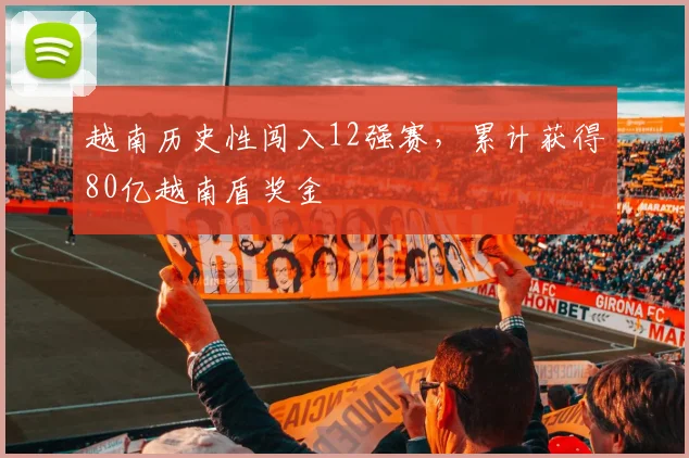 越南历史性闯入12强赛，累计获得80亿越南盾奖金